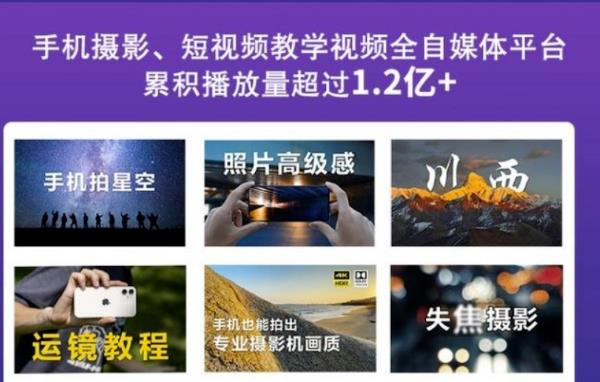 2022玩转手机影像全系课，零基础的小白也能进阶成为手机摄影专业人士-则成副业项目资源站