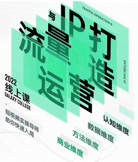 大蓝流量运营&个人ip打造课,短视频带货/爆款文案/流量运营/直播入门/镜头变现/流量商业-则成副业项目资源站