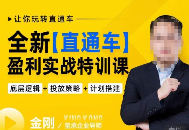 玺承·全新直通车盈利实战特训课，从​底层逻辑详细拆解，从底层，策略到搭建，让你玩转直通车-则成副业项目资源站