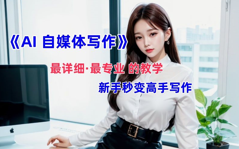 AI自媒体文章创作全网最详细教程,新手秒变写作高手,多方位发展-则成副业项目资源站