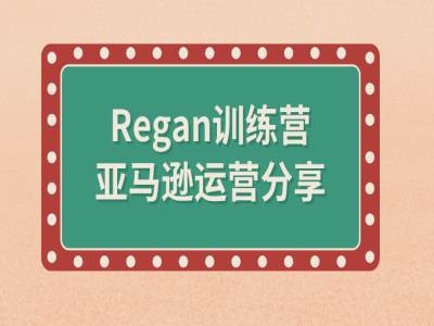 亚马逊流程全解析(Regan训练营)-则成副业项目资源站