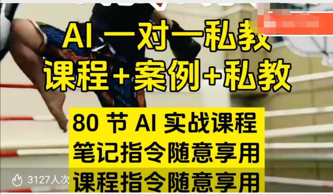 AI指令实战课,课程+案例,80节AI实战课程,笔记指令随意享用,课程指令随意享用-则成副业项目资源站
