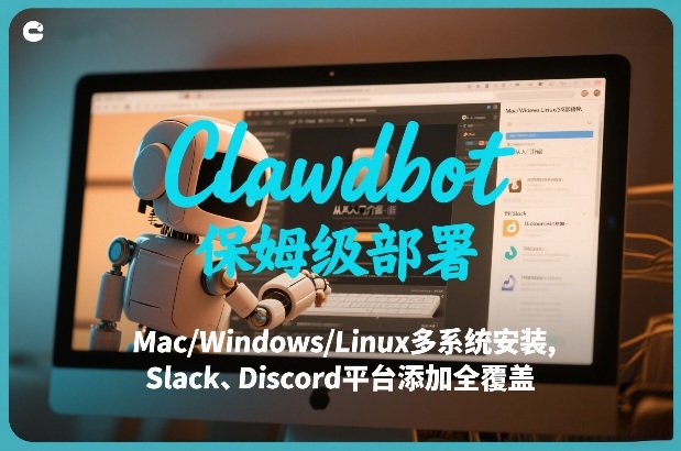 Clawdbot保姆级部署，从入门介绍、Mac/Windows/Linux多系统安装，到Slack、Discord平台添加全覆盖-则成副业项目资源站