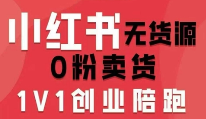 小红书无货源0粉电商课，开店准备、选品策略、笔记撰写、视频剪辑、数据分析、账号打造、资料文档（更新26年3月）-则成副业项目资源站