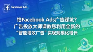 怕Facebook Ads广告踩坑？广告投放大师课教您利用全新的“智能增效广告”实现规模化增长【原创双语字幕】-则成副业项目资源站