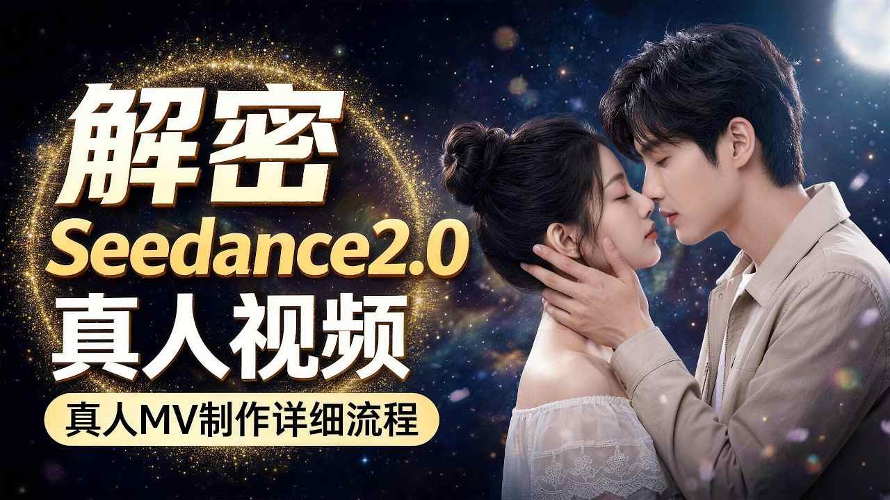 Seedance 2.0解密教程：零基础制作真人MV全流程-则成副业项目资源站