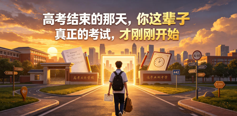 付费文章：高考结束的那天，你这辈子真正的考试，才刚刚开始-则成副业项目资源站