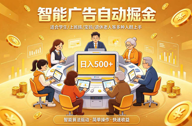2026年最好做的项目：自动掘金项目，小白轻易上手，单日轻松收入500+【揭秘】-则成副业项目资源站