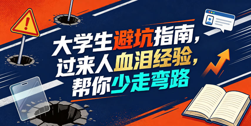 某公众号付费文章：大学生避坑指南，过来人血泪经验，帮你少走弯路-则成副业项目资源站