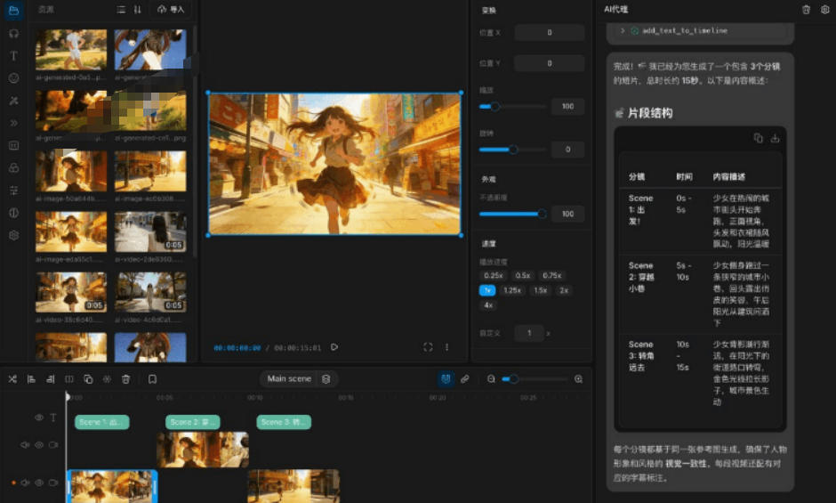 开源“剪映CapCut”替代品，居然支持一键生成视频字幕？还可在线AI剪辑视频，这也太爽了吧Cutia-则成副业项目资源站