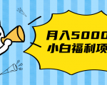 搏金汇小白福利网赚项目，长久稳定月入5000-则成副业项目资源站