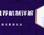 B站推荐机制详解,利用推荐系统反哺自身,视频关键词霸屏玩法(共2节视频)-则成副业项目资源站