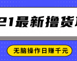2021最新撸货项目，一部手机即可实现无脑操作轻松日赚千元-则成副业项目资源站