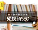 未来新趋势，布局短视频SEO，如何利用抖音SEO免费获得精准流量（3节课）-则成副业项目资源站