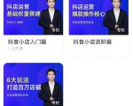 湛北·抖音小店入门进阶高阶合集，八大玩法打造百万店铺-则成副业项目资源站