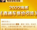 茂隆2022直通车低价引流玩法,教大家如何低投入高回报的直通车玩法-则成副业项目资源站