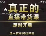 李扭扭超硬核的直播带货课，零粉丝快速引爆抖音直播带货-则成副业项目资源站