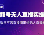 2022年视频号无人直播实操课，打造日不落直播间跟纯无人直播间-则成副业项目资源站
