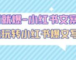 一写就爆-小红书文案课:带你玩转小红收爆文写作(45节课)-则成副业项目资源站