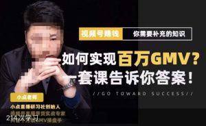 视频号变现进阶课,视频号六大变现模式,对平台的各项功能详细讲解,让你快速选择赛道-则成副业项目资源站