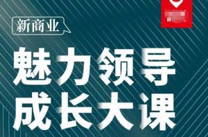张琦·新商业魅力领导成长大课2023新版，高效管理必修课（30节）-则成副业项目资源站