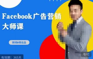 跨境b哥·2023Facebook广告营销大师课，挖掘广告商机，寻找精准客户-则成副业项目资源站