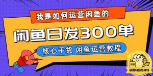 我是如何在闲鱼卖手机的,日发300单的秘诀是什么?【揭秘】-则成副业项目资源站