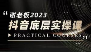 蟹老板·2023抖音底层实操课，打造短视频的底层认知-则成副业项目资源站