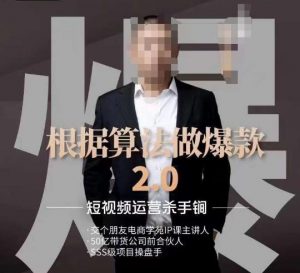 源哥《根据算法做爆款2.0》快速起号的秘籍,短视频运营杀手锏-则成副业项目资源站