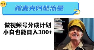 蹭麦克阿瑟热点，做视频号分成计划，小白三分钟一条日入300+【揭秘】-则成副业项目资源站