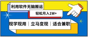 低密度新赛道视频无脑搬一天1000+几分钟一条原创视频零成本零门槛超简单【揭秘】-则成副业项目资源站