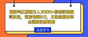 视频号红利期日入3000+原创实拍爆款玩法，银发电商2.0，从选品到出单全链路详细讲解【揭秘】-则成副业项目资源站