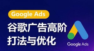 谷歌广告高阶打法与优化,凝结行业精华的谷歌广告体系课程,带你抓住流量红利,最大化ROI-则成副业项目资源站