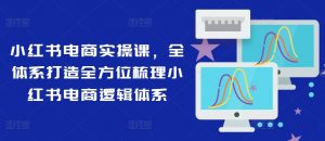 小红书电商实操课,全体系打造全方位梳理小红书电商逻辑体系-则成副业项目资源站
