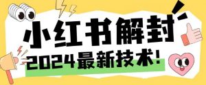 2024最新小红书账号封禁解封方法，无限释放手机号【揭秘】-则成副业项目资源站