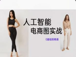 人工智能SD电商图实战，ai绘图0基础到精通-则成副业项目资源站