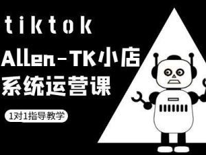 TK小店系统运营课-tiktok跨境电商教程-则成副业项目资源站
