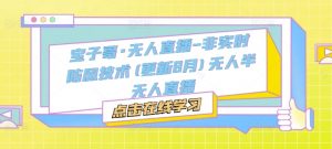 宝子哥·无人直播-非实时防风技术(更新9月)无人半无人直播-则成副业项目资源站
