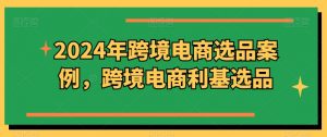 2024年跨境电商选品案例,跨境电商利基选品(更新11月)-则成副业项目资源站