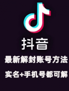 2024年11月抖音最新解封账号方法+解实名 自己真实实操已解2个号-则成副业项目资源站