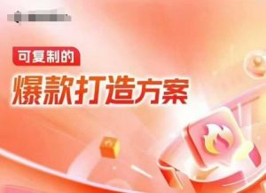 天猫电商爆款运营,可复制的爆款打造方案(线下内训课录音+字幕)-则成副业项目资源站