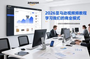 2026亚马逊视频教程，学习我们的商业模式，以及2026最新的选品及运营经验-则成副业项目资源站