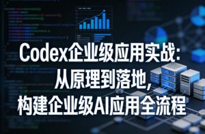Codex企业级应用实战:从原理到落地,构建企业级AI应用全流程-则成副业项目资源站