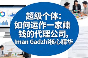 超级个体：如何运作一家賺钱的代理公司，Iman Gadzhi核心精华（双语字幕）-则成副业项目资源站