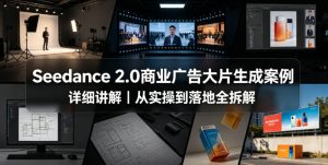 Seedance 2.0商业广告大片生成案例详细讲解|从实操到落地全拆解-则成副业项目资源站