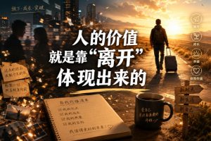 付费文章:人的价值就是靠“离开”体现出来的-则成副业项目资源站
