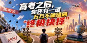 付费文章:高考之后,你还有一道万万不能错的“终极抉择”-则成副业项目资源站